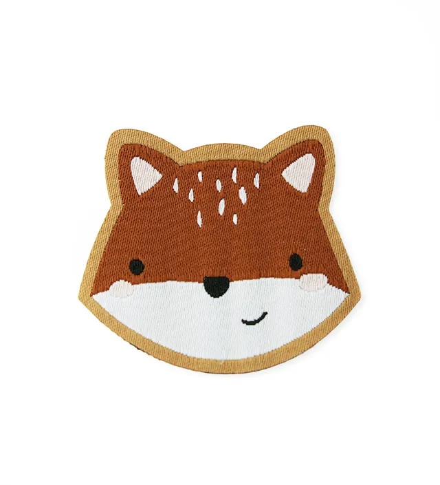 paul-clara-patch-fuchs-iron-on-aufb-gelpatch-3x4-cm image 1