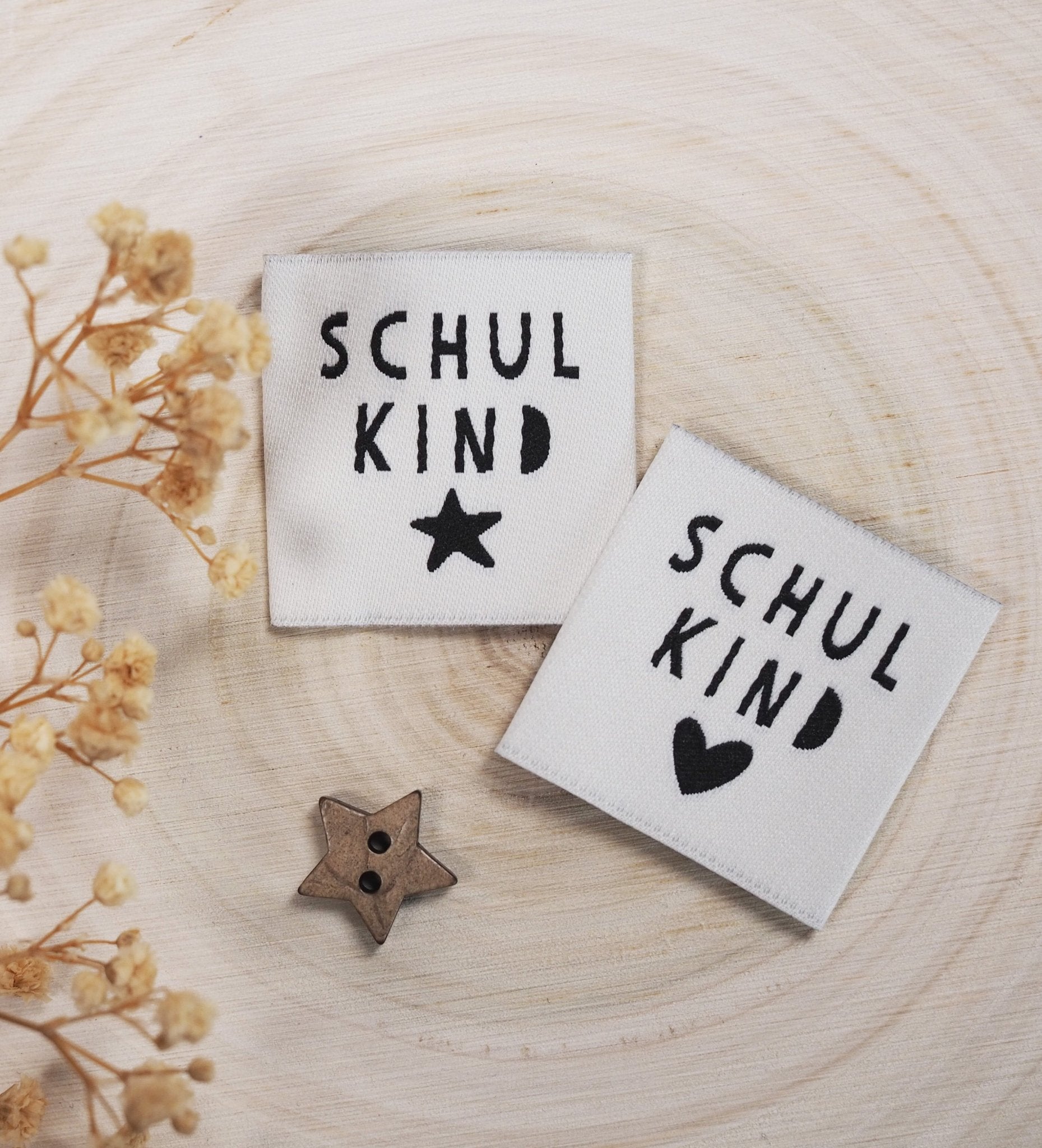paul-clara-schulkind-stern-weblabel-zum-aufn-hen-4x4-cm image 2
