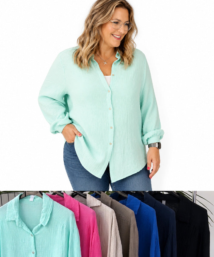 lenipepunkt-ready-to-wear-musselinbluse-oversized-mint-baumwolle image 1