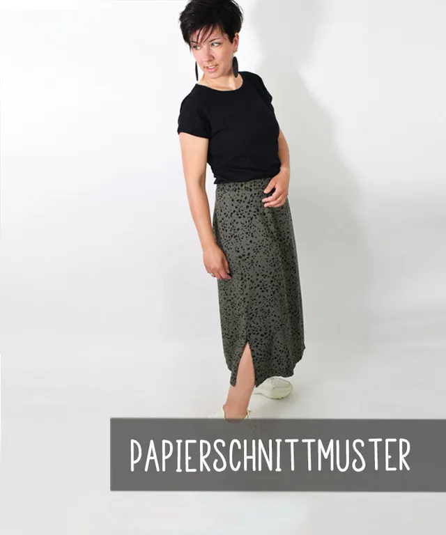 lenipepunkt-schnittmuster-maxi-midi-rock-32-58-papier image 1