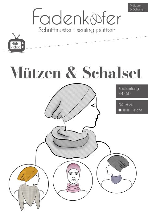 fadenk-fer-m-tzen-schalset-papierschnittmuster-set image 3