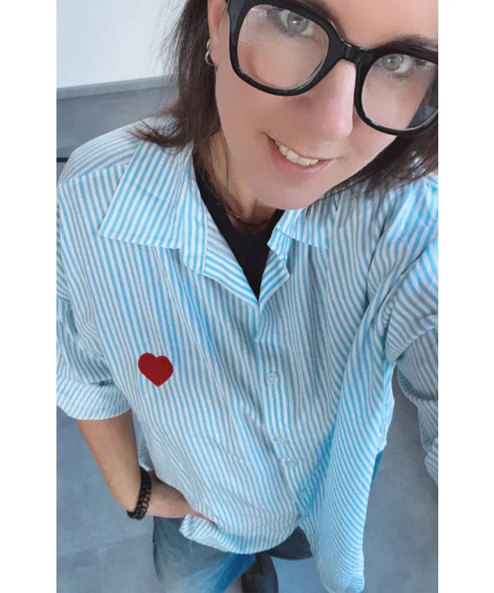 lenipepunkt-readytowear-bluse-blau-wei-herz-stickerei image 1