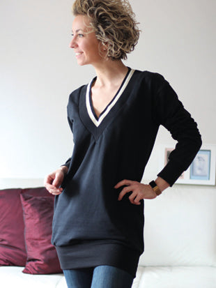 lenipepunkt-v-neck-pulli-123-schnittmuster-pullover-damen-xs-xxxl image 7