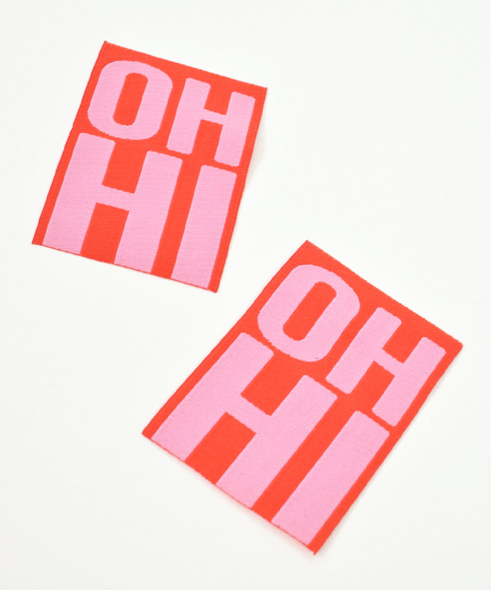 lenipepunkt-kurzwaren-xl-patch-oh-hi-aufn-her-schwarz-4x6-cm image 1