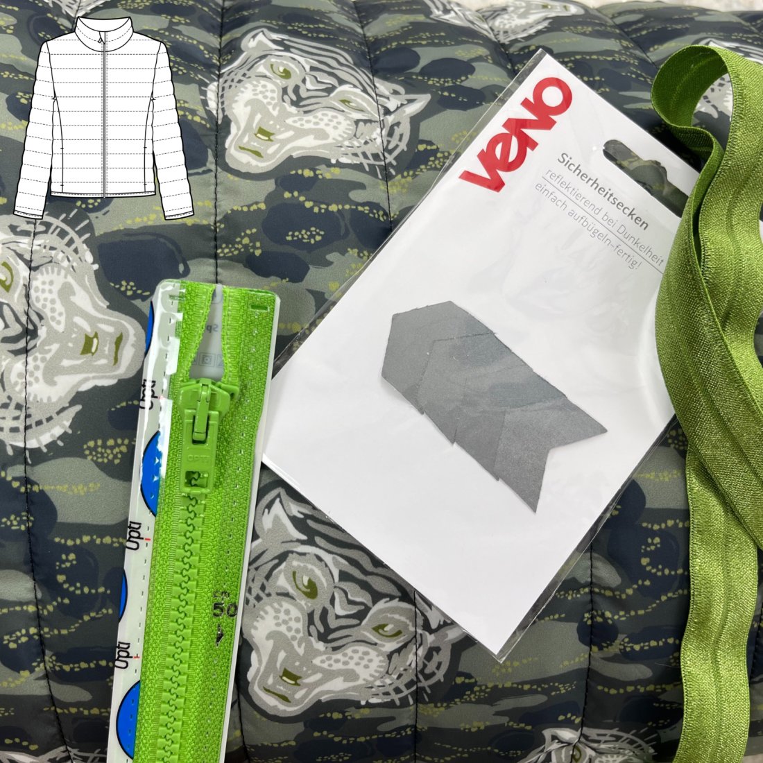 n-hfrosch-empuk-n-hpaket-jacke-stepper-tiger-gemustert image 1