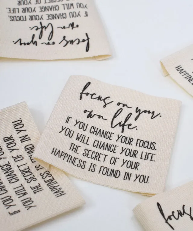 lenipepunkt-baumwollpatch-focus-on-your-own-life-5x5-cm image 1