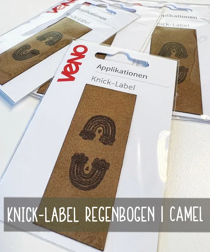 lenipepunkt-veno-knicklabel-regenbogen-camel-kunstleder image 1