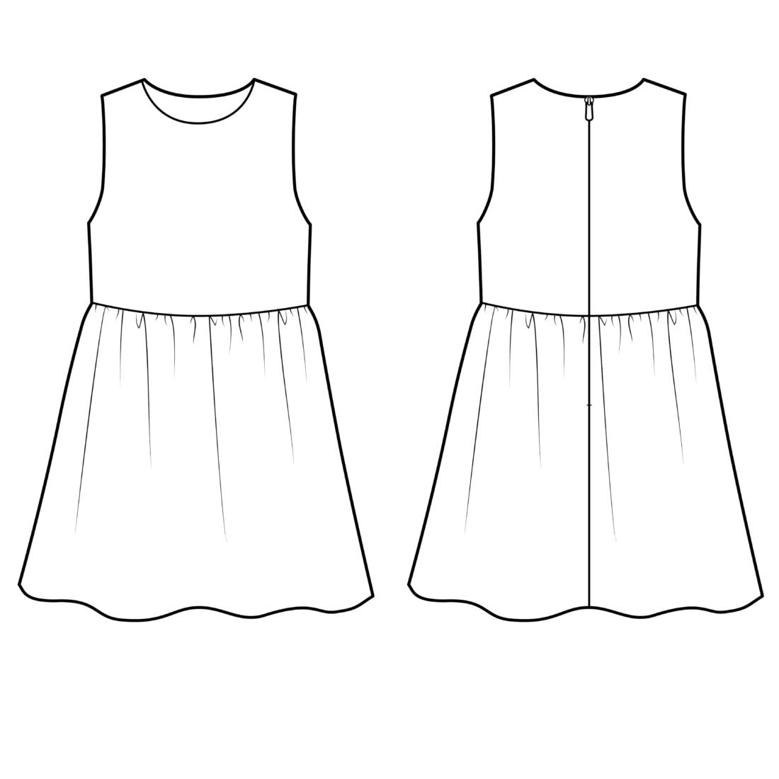 n-hfrosch-papierschnittmuster-kleid-meriah-kinder-rmellos image 3