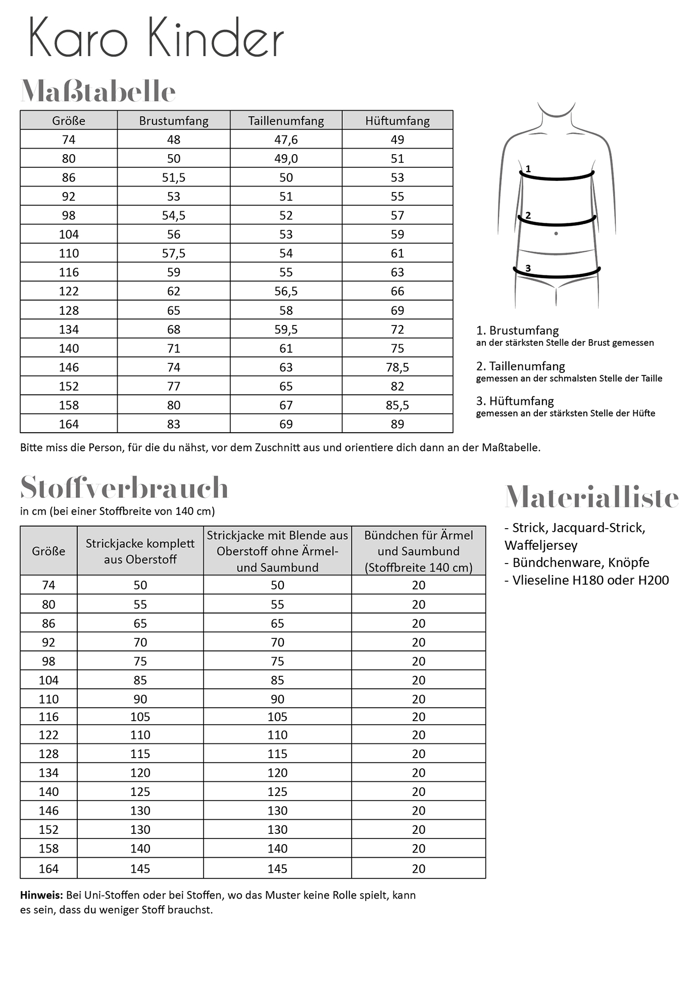 fadenk-fer-karo-kinder-papierschnittmuster-strickjacke-74-164 image 2