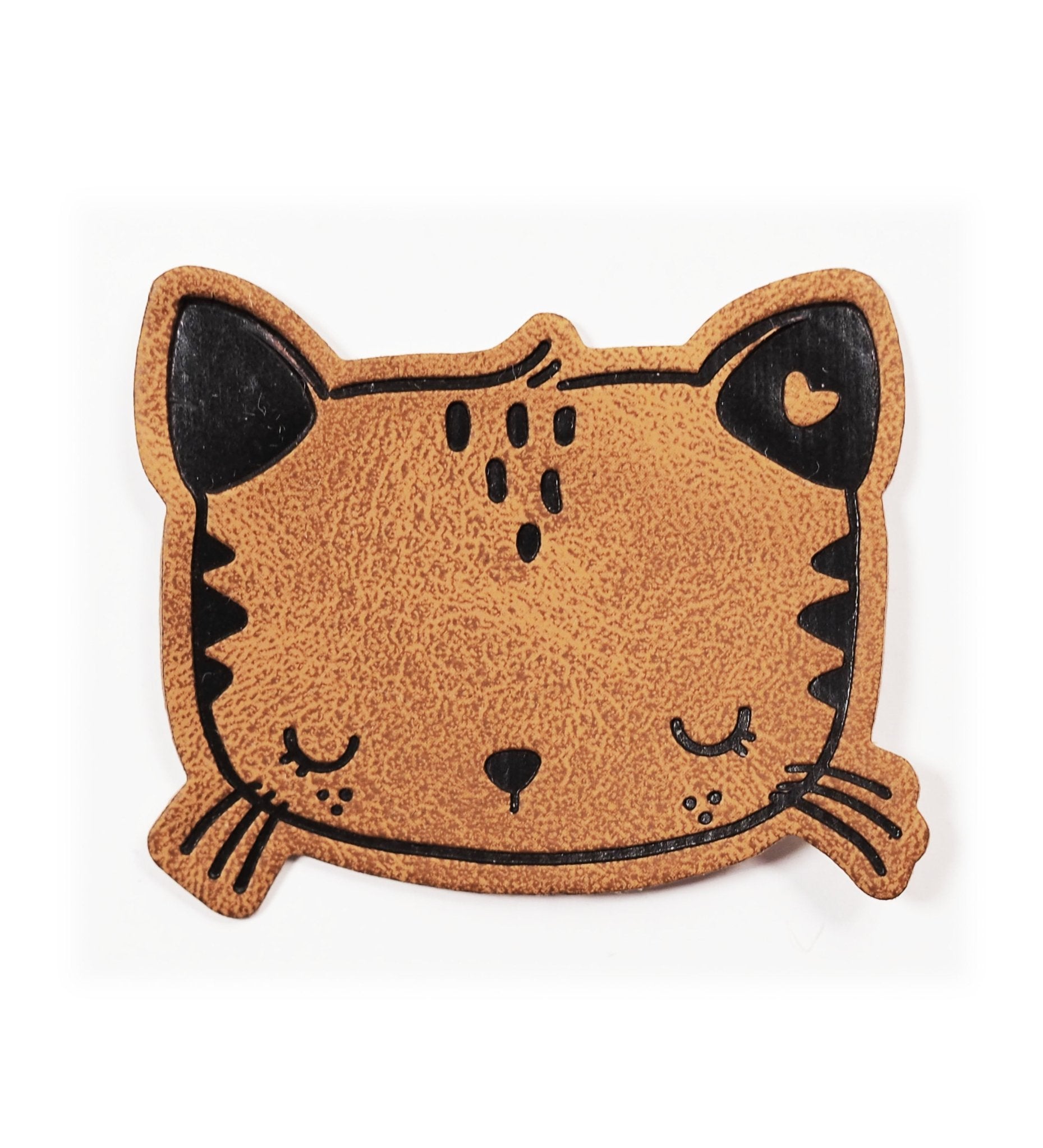 paul-clara-kunstleder-labels-katze-b-gelbild-3-5-cm image 1