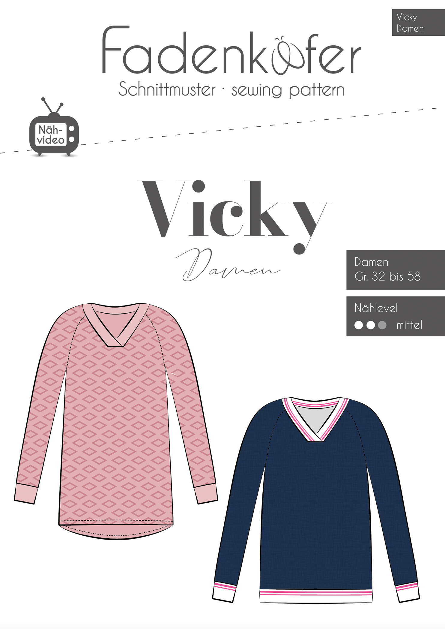 fadenk-fer-vicky-papierschnittmuster-pullover-damen-32-58 image 1