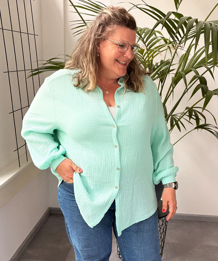 lenipepunkt-ready-to-wear-musselinbluse-oversized-mint-baumwolle image 5