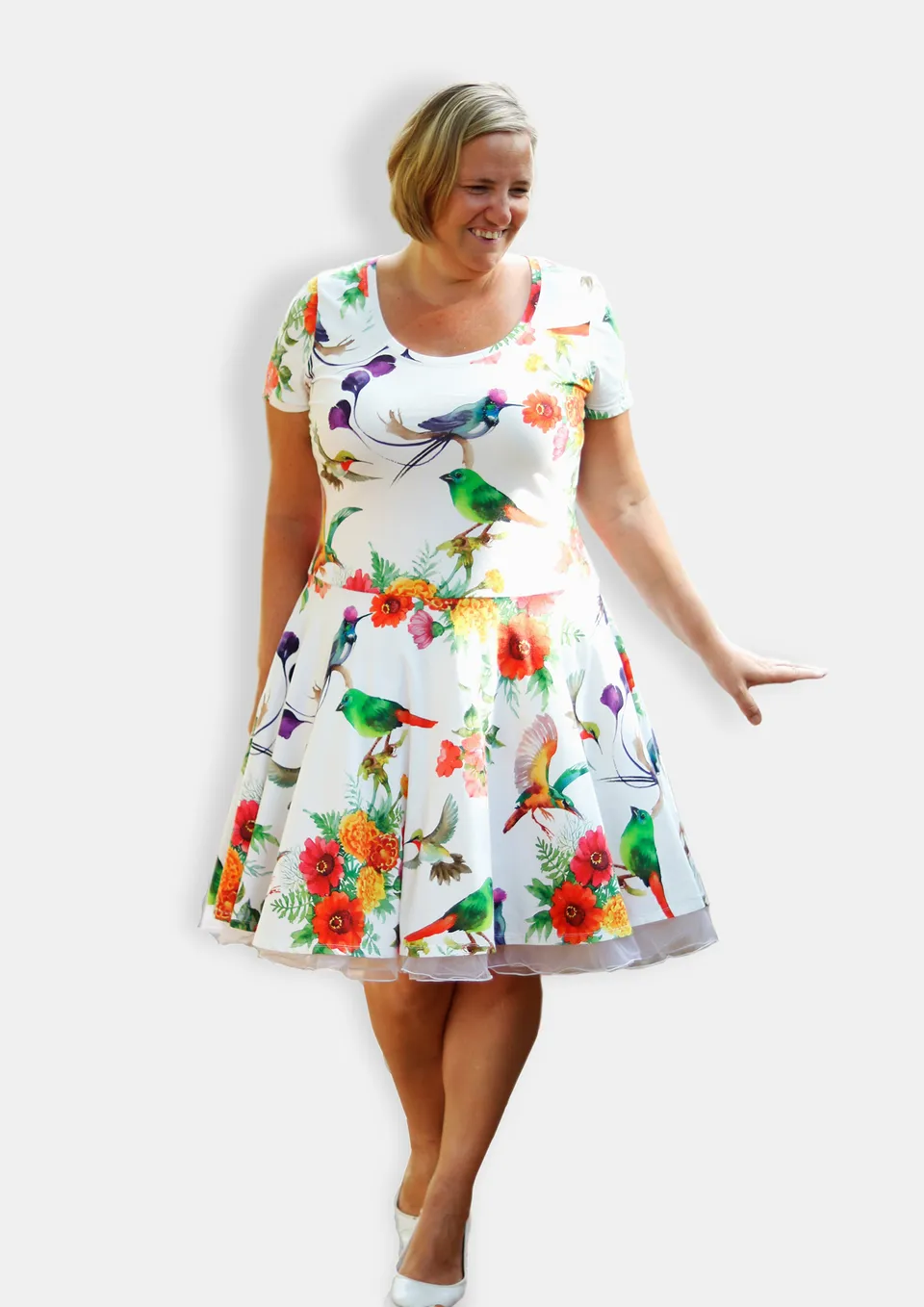 fadenk-fer-ebook-kleid-mary-lou-damen-sommerkleid image 1