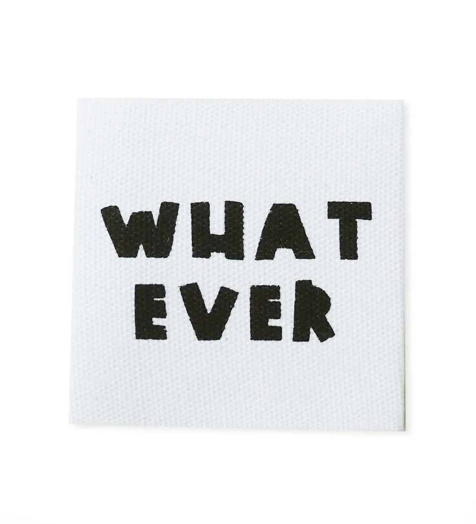paul-clara-baumwoll-labels-what-ever-label-3-5x3-5-cm image 1