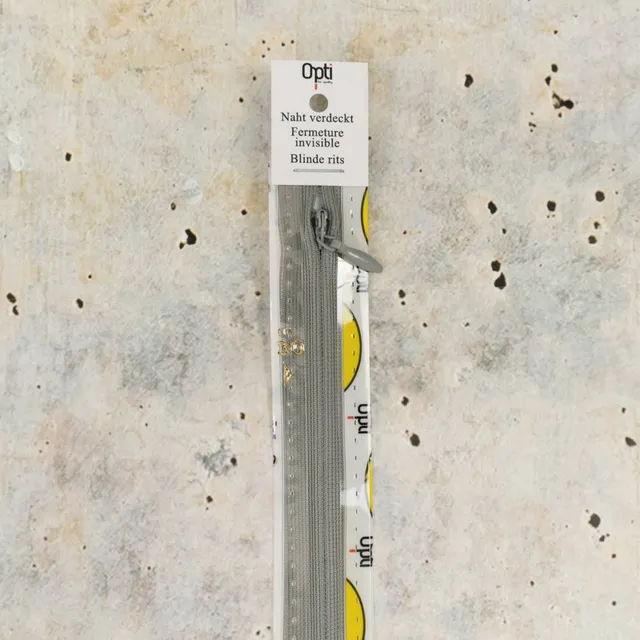 n-hfrosch-s43-nahtverdeckter-rei-verschluss-grau-nicht-teilbar image 1