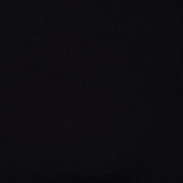 fadenk-fer-stoffe-waffeljersey-schwarz-0-5-m-baumwolle image 1