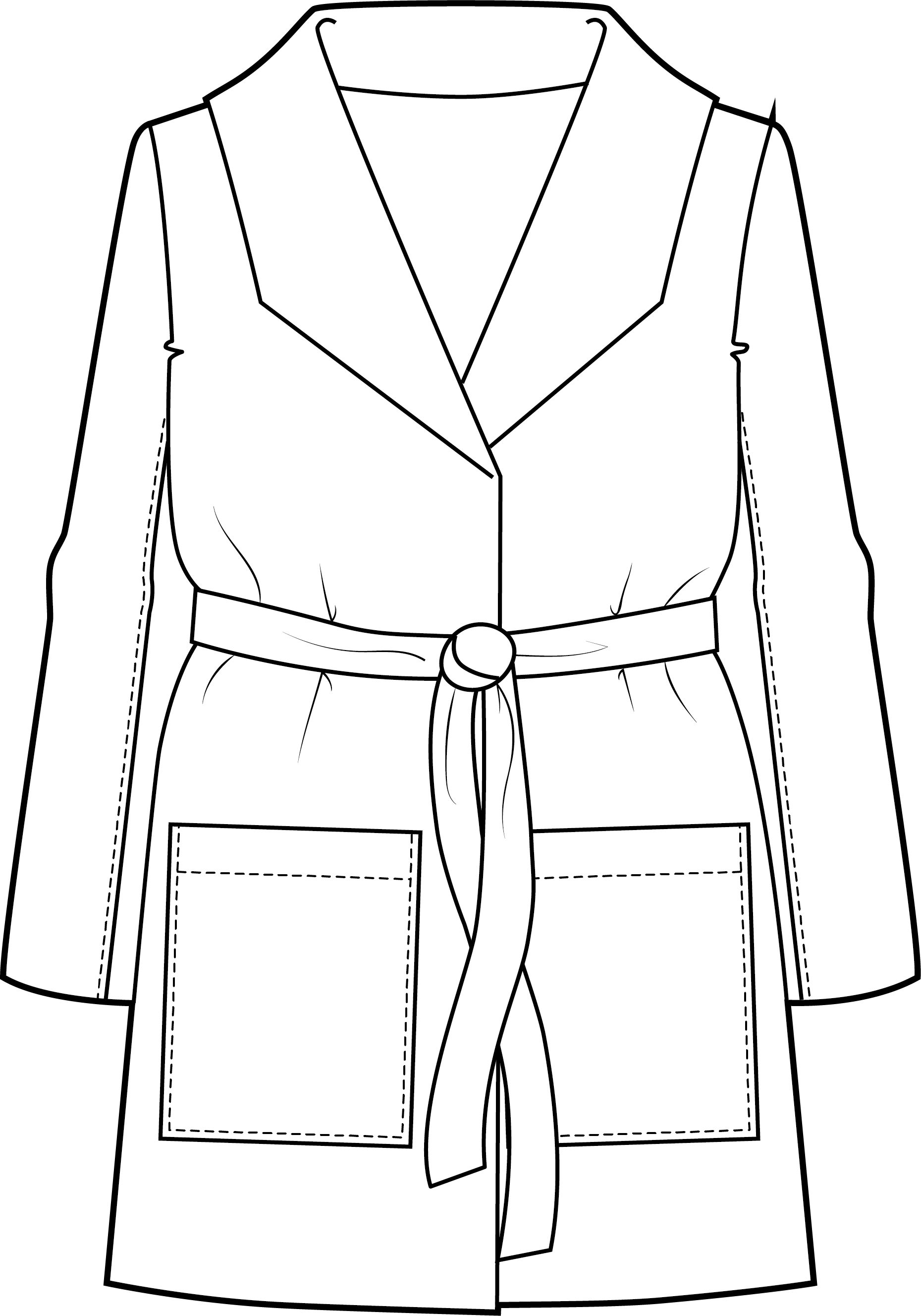 n-hfrosch-dingin-damen-walk-mantel-papierschnittmuster image 3