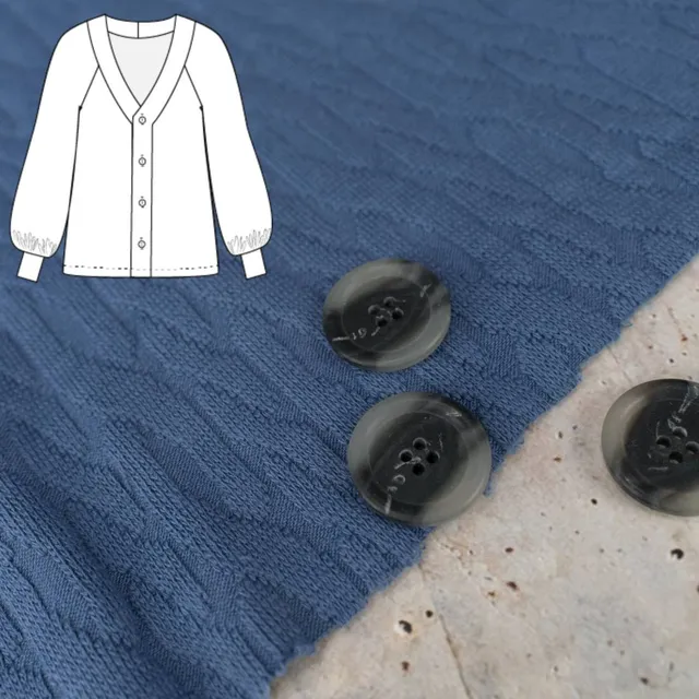 n-hfrosch-n-hpakete-jujur-strickjacke-n-hset-blau-zopfstrick image 1