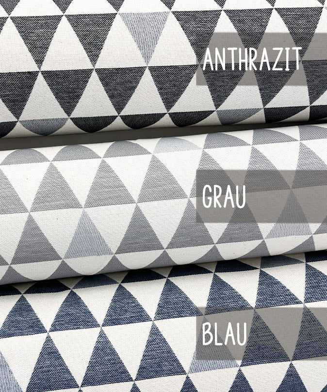 lenipepunkt-jacquard-double-face-triangle-taschenstoff-305g image 3