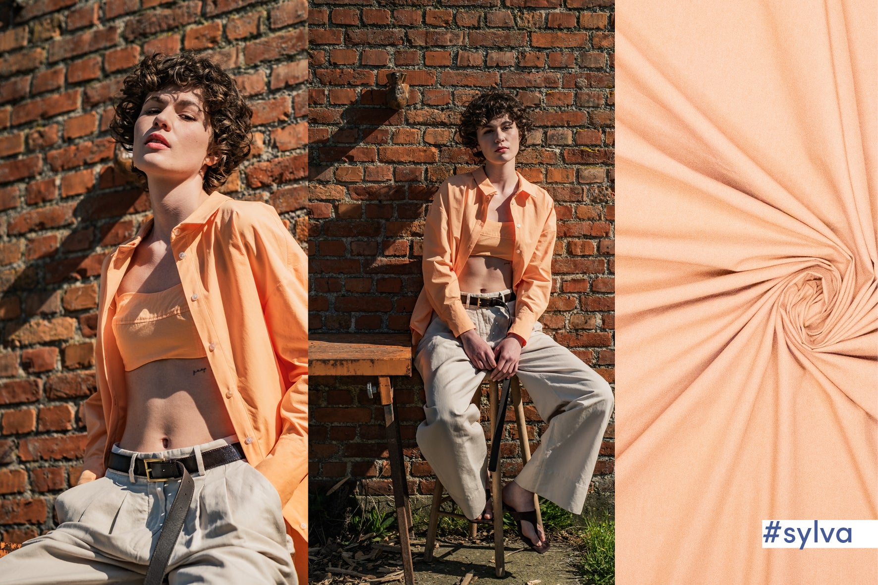 lenipepunkt-stoffe-fibre-mood-poplin-stone-washed-peach image 4