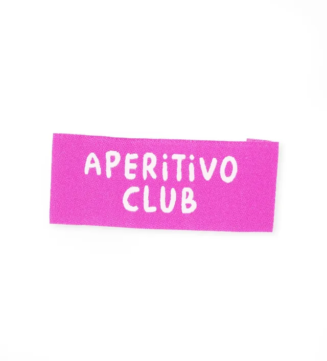 paul-clara-weblabel-aperitivo-club-neonpink-2x4-8cm image 1