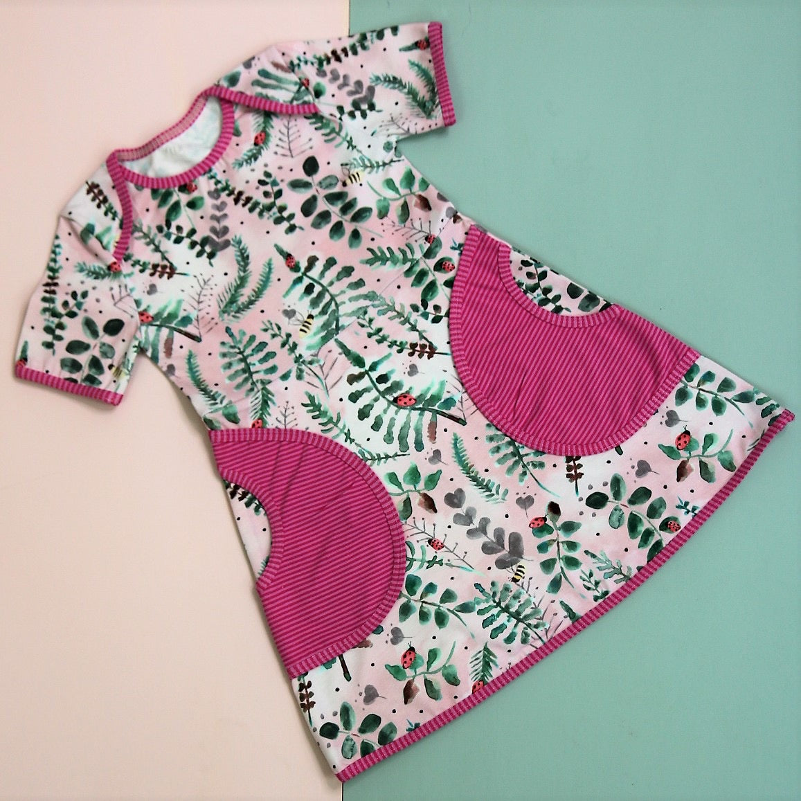 sew-simple-kinder-yoko-jerseykleid-schnittmuster-pdf-mit-taschen image 2