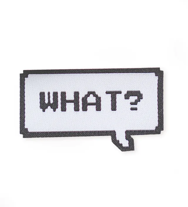 paul-clara-patch-sprechblase-what-b-gelpatch-zum-aufb-geln image 1