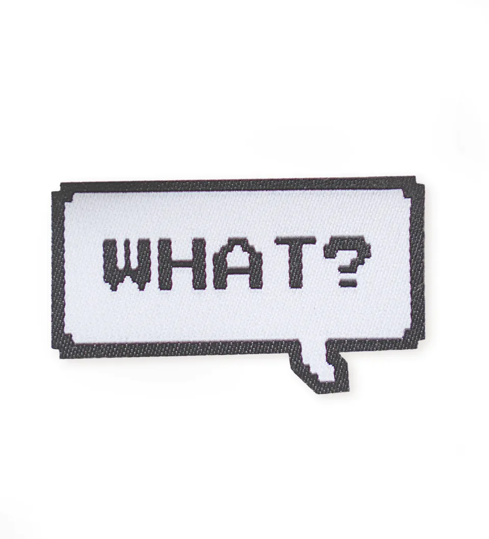 paul-clara-patch-sprechblase-what-b-gelpatch-zum-aufb-geln image 1