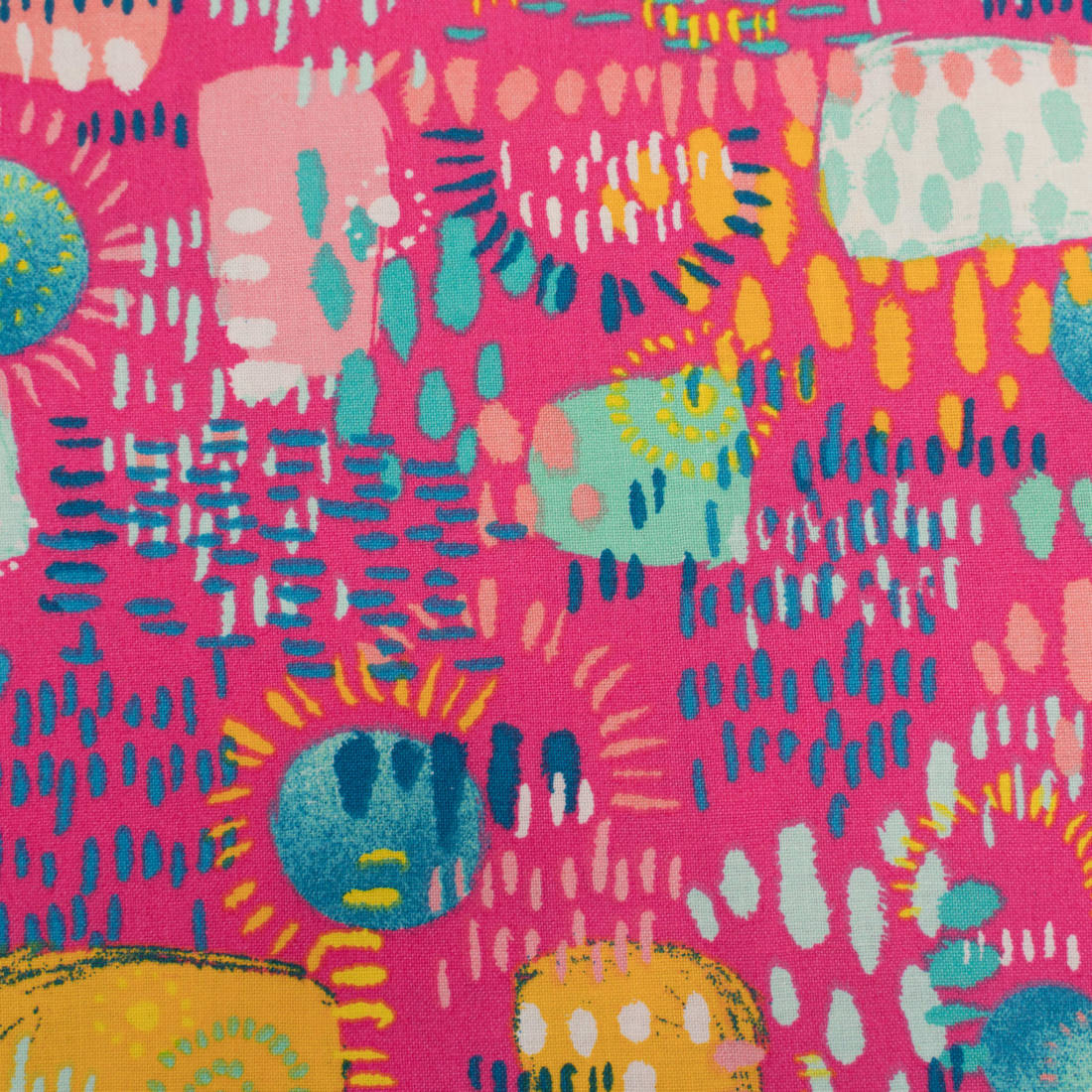 n-hfrosch-good-vibes-baumwollstoff-abstrakt-pink-popeline image 7