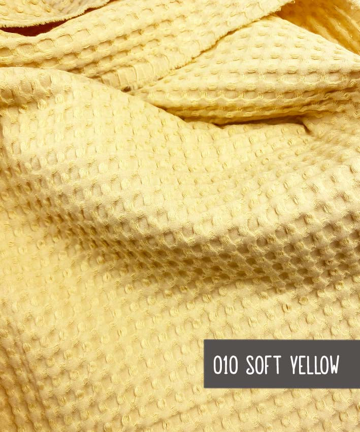 lenipepunkt-waffel-piquet-stoff-010-soft-yellow-baumwolle image 5
