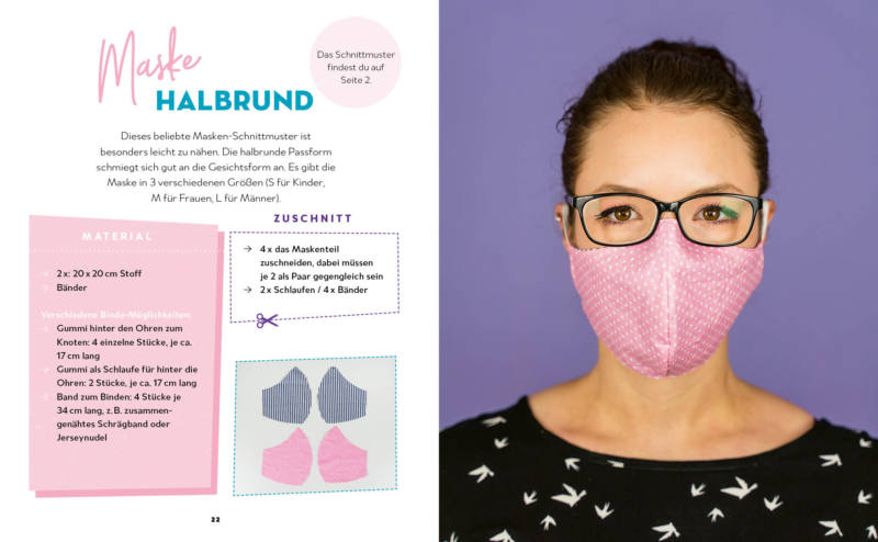 n-hfrosch-masken-n-hen-n-hbuch-mund-nasen-schutz-mit-schnittmuster image 2