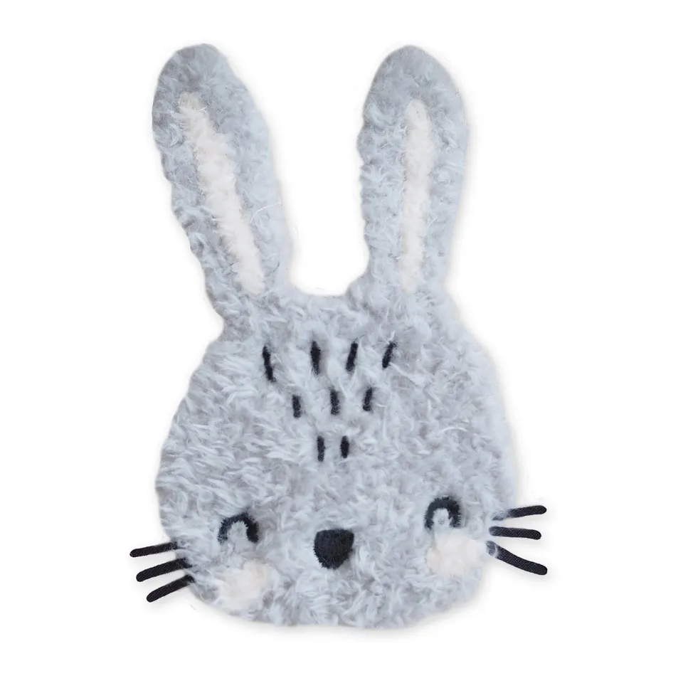 paul-clara-teddy-patch-hase-zum-aufb-geln-chenille-8-5cm image 1