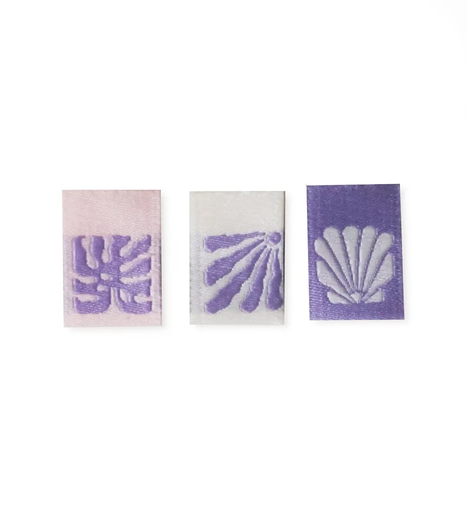 paul-clara-weblabels-mini-klapp-weblabel-muscheln-3er-set image 1