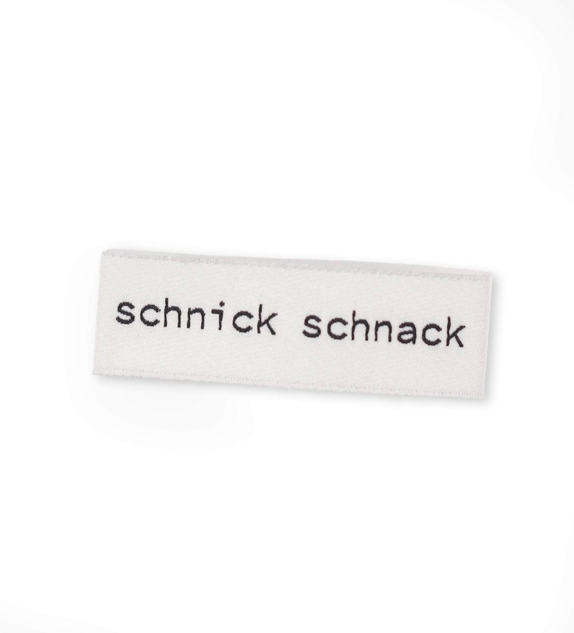 paul-clara-weblabels-schnick-schnack-weblabel-1-2x4-cm image 1