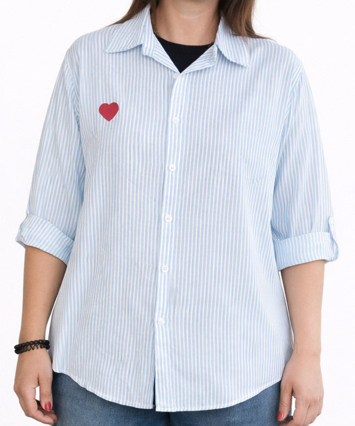 lenipepunkt-readytowear-bluse-blau-wei-herz-stickerei image 2