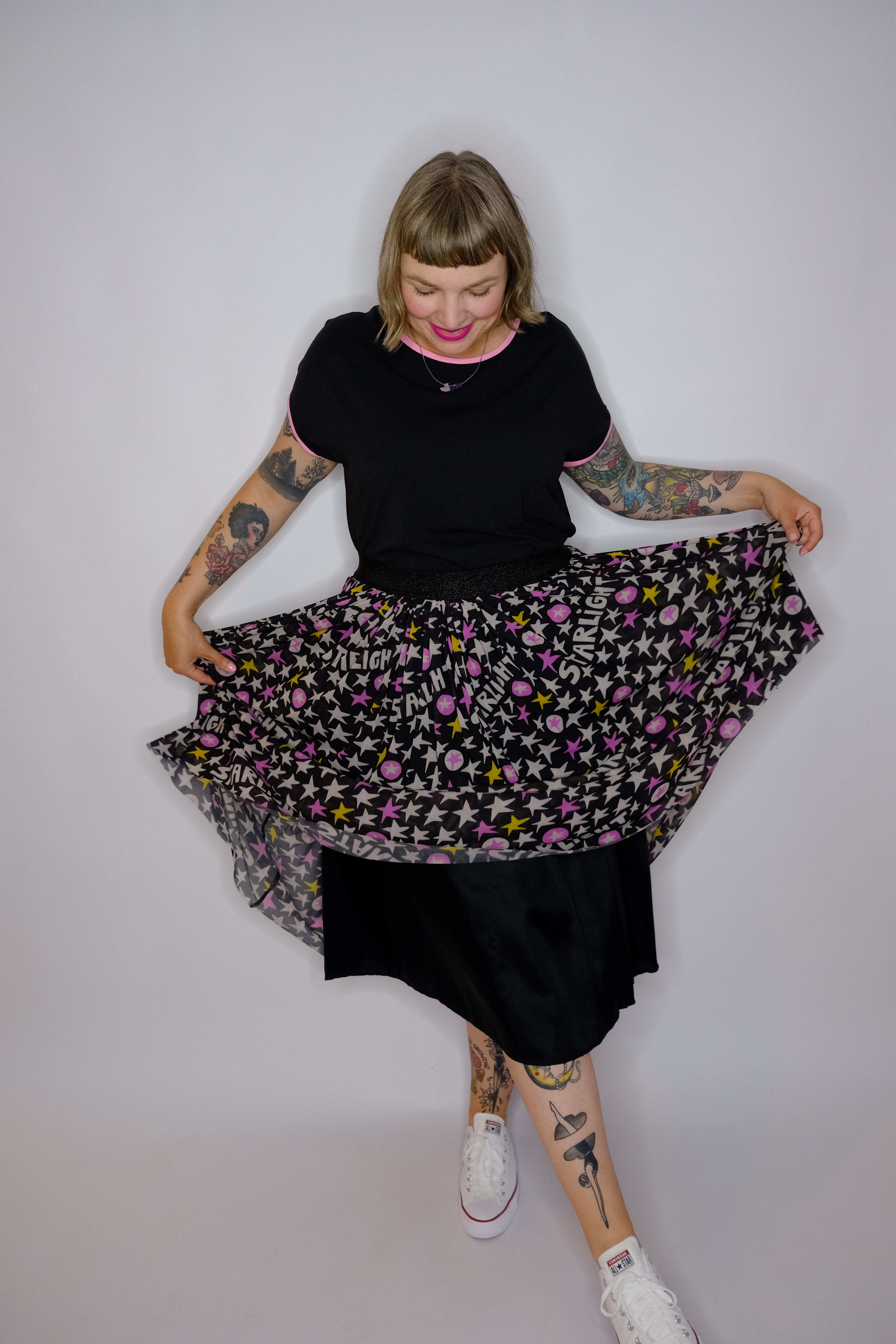 sew-simple-zaza-t-llrock-schnittmuster-papier-kurz-lang image 2