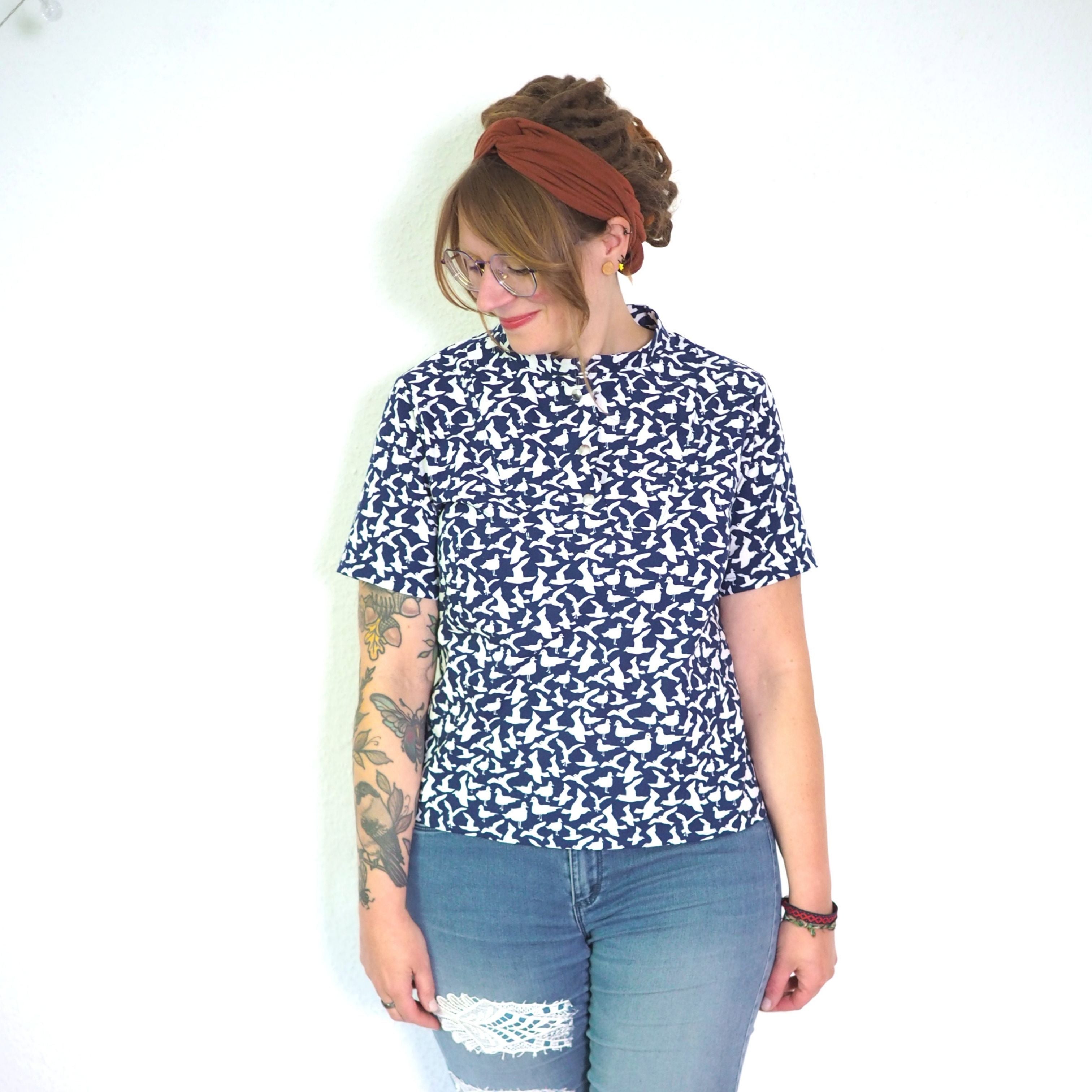 sew-simple-damen-bluse-cat-pdf-schnittmuster-gr-32-60-webware image 2