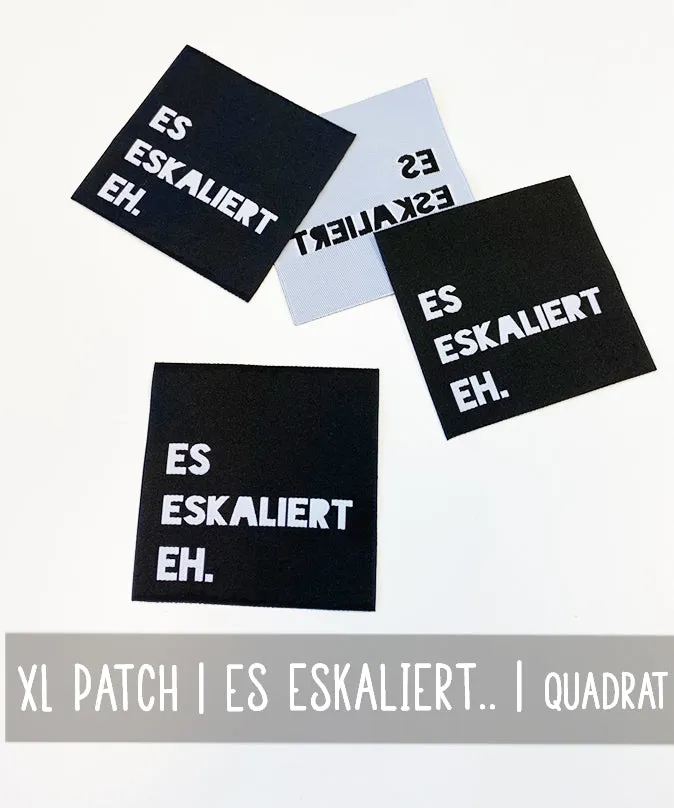 lenipepunkt-kurzwaren-xl-patch-es-eskaliert-quadratisch image 1