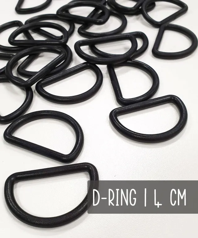 lenipepunkt-kurzwaren-d-ring-40-mm-kunststoff-schwarz image 1