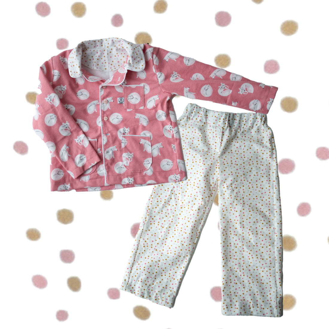 n-hfrosch-n-hpakete-kids-pyjama-tidur-polarfuchs-n-hset-bio image 4