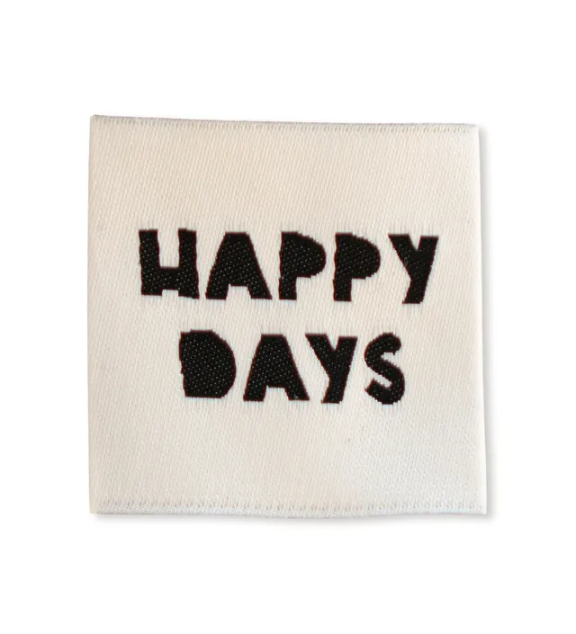 paul-clara-weblabels-happy-days-etikett-3-5-cm-typo image 1