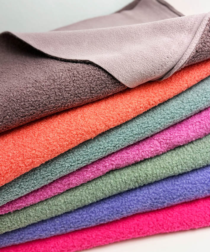 fleece-teddy-boucle-doubleface-neonpink-145cm image 1