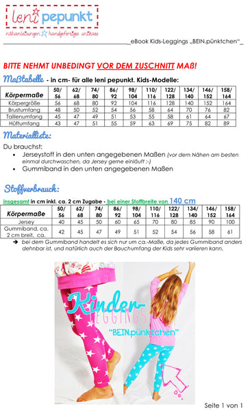 lenipepunkt-ebook-55-bein-p-nktchen-kinderleggings-schnitt image 2