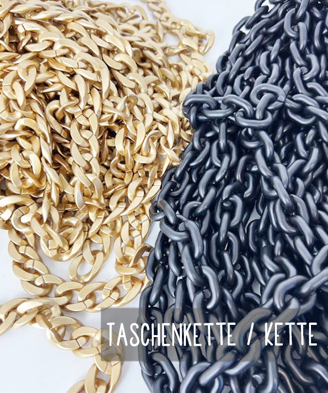 lenipepunkt-taschenkette-kunststoff-schwarz-gold-meterware image 5