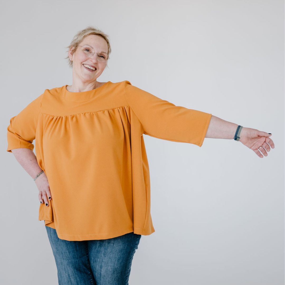 sew-simple-clark-bluse-papierschnittmuster-tunika-kleid image 8