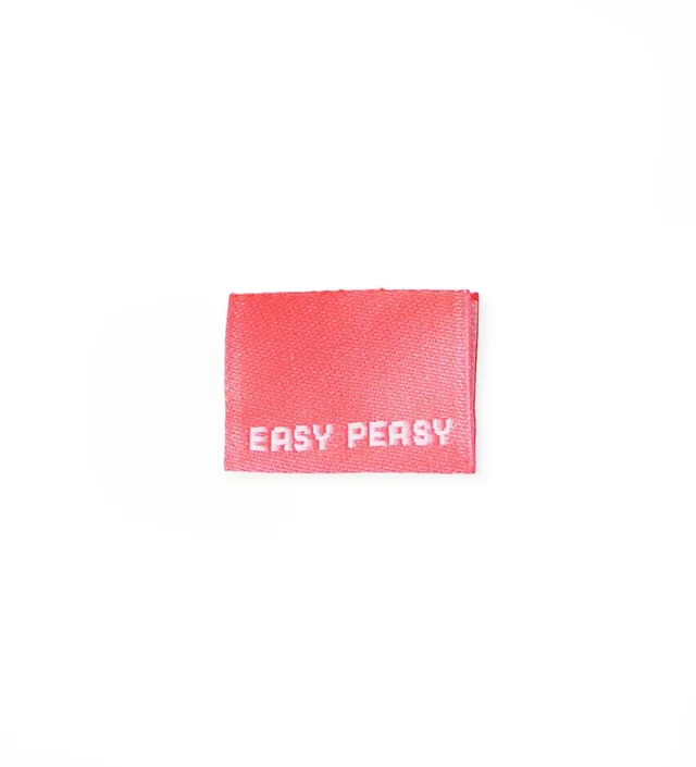 paul-clara-weblabels-easy-peasy-mini-label-neoncoral-einn-hen image 1