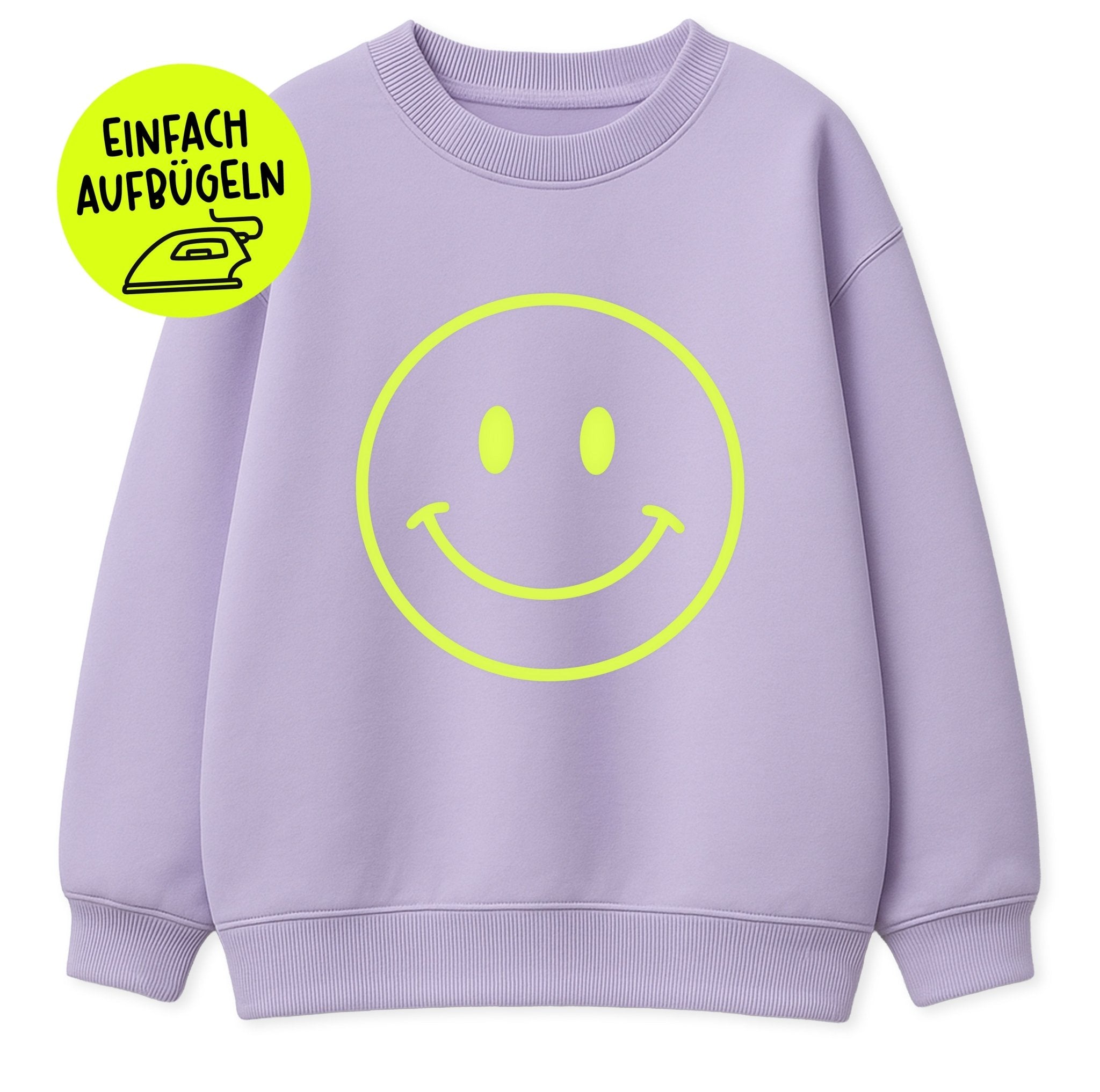 paul-clara-flock-patches-smile-b-gelpatch-neonpink-zum-aufb-geln image 1
