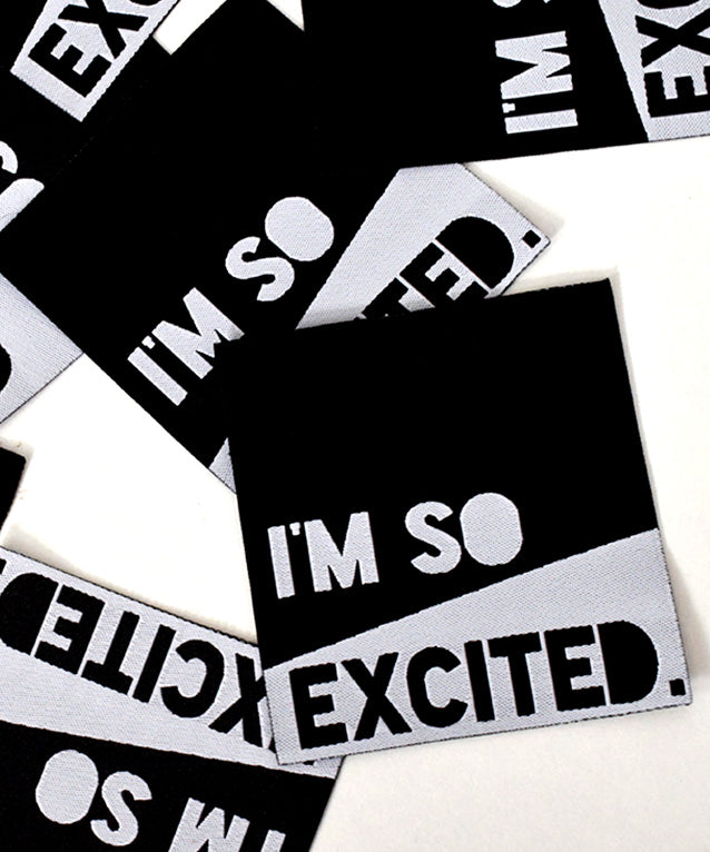 lenipepunkt-kurzwaren-xl-patch-i-m-so-excited-aufn-her-7x7-cm image 2