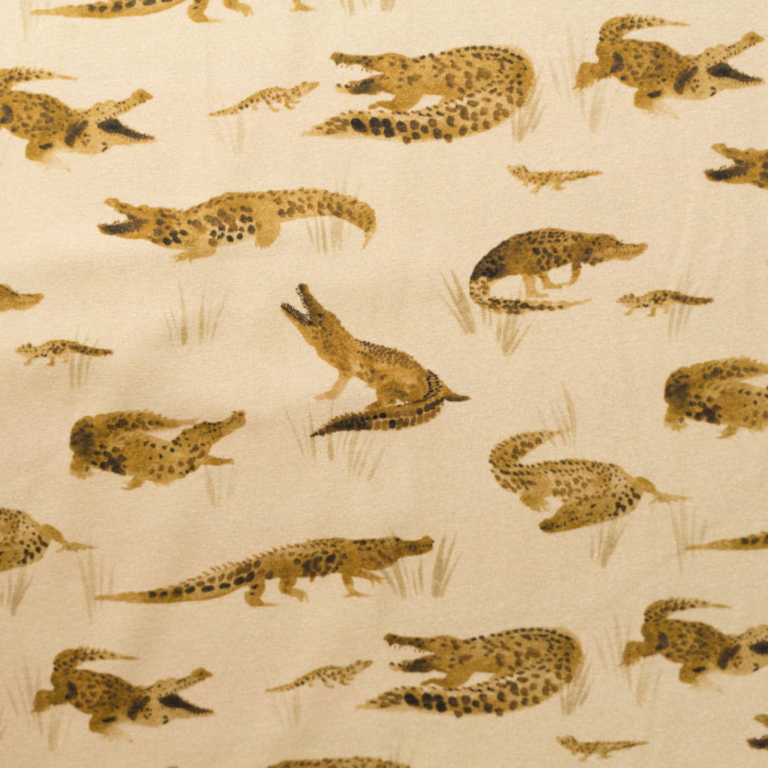 n-hfrosch-baumwoll-jersey-krokodil-aquarell-meterware image 1