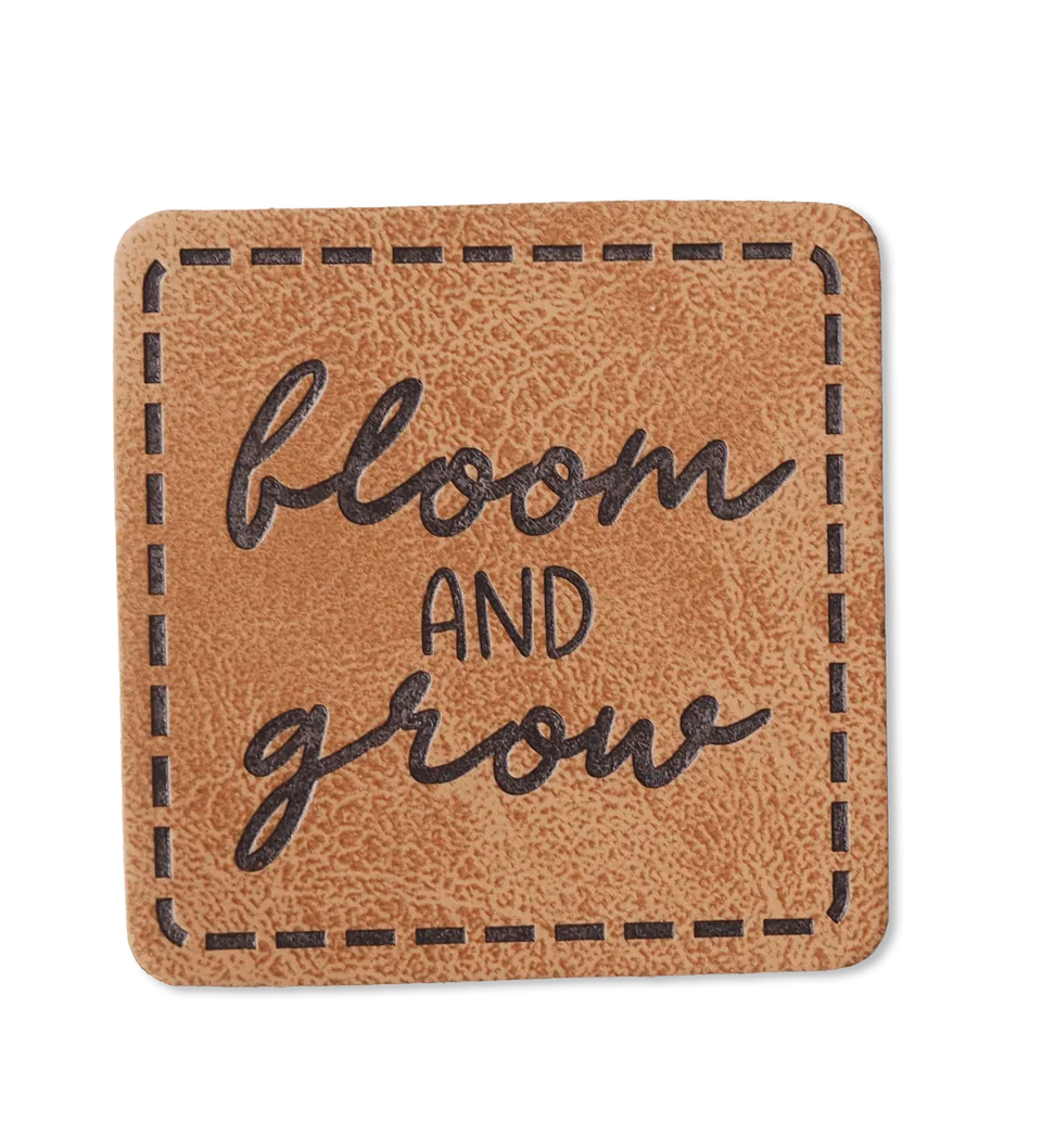 paul-clara-kunstleder-labels-bloom-and-grow-label-3-5-cm image 1